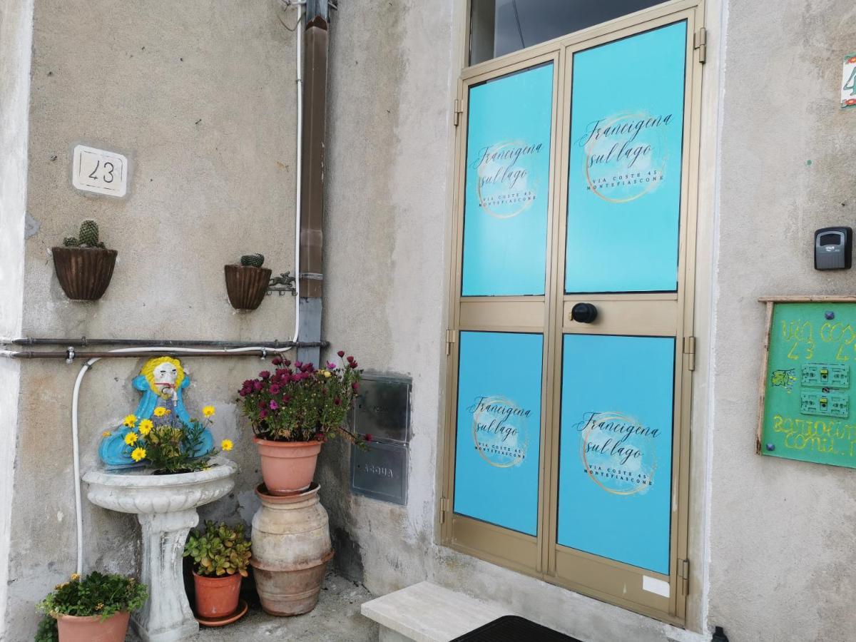 Francigena Sul Lago Монтефьясконе Экстерьер фото